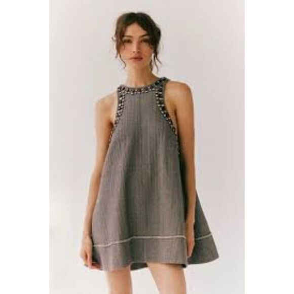 Free People Dresses & Skirts - Free People You're A Gem Mini Dress in Size MEDIUM